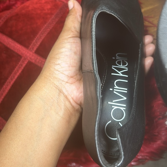 •SALE•Calvin Klein Nastassia Classic Black Leather Heel - Picture 8 of 8